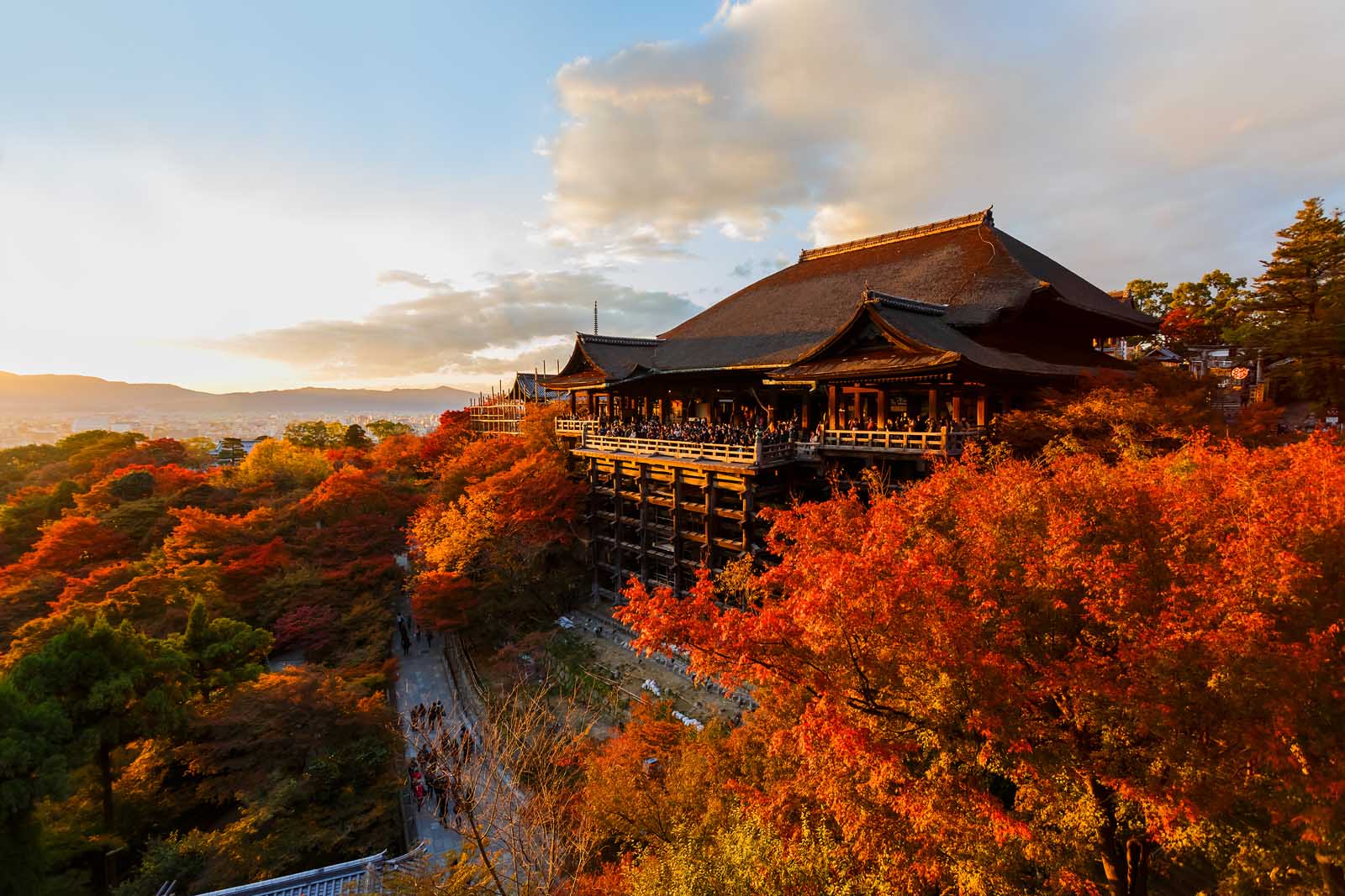 Kiyomizu-dera Temple in Kyoto